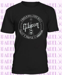 GIBSON SINCE 1894 T-SHIRT McCarty Les Paul guitar Vintage style