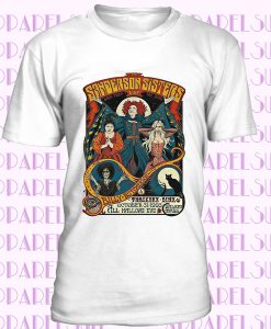 Halloween Sanderson Sisters Hocus Pocus tee top unisex Men Women T Shirt