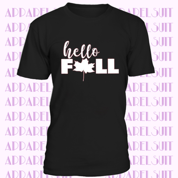 Hello Fall Tee Women's shirt Fall shirt