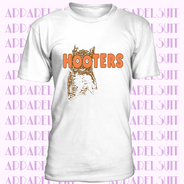 Hooters Owl Boobs America USA Waitress Bird Logo Men Women Unisex T-shirt