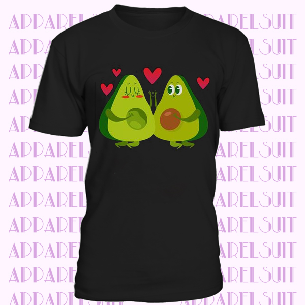 I Love Avocado Couple Amazing Brand New Ladies T-Shirt Tank Top Tees