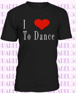 I Love To Dance Funny Novelty New DaliaHands Men's T-Shirt