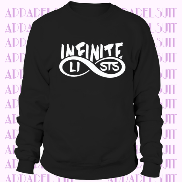 Infinite Lists Hoodie Youtuber Kids Infinite Lists Sweatshirt Merch for Youth & Adult Size Birthday Gift