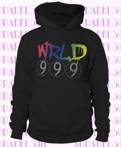 Juice WRLD Hoodie 999 Rap Hip Hop Shirt Black