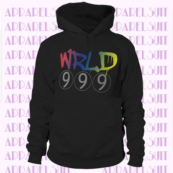 Juice WRLD Hoodie 999 Rap Hip Hop Shirt Black