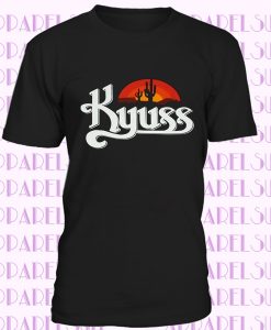 KYUSS BLACK WIDOW STONER ROCK QUEENS OF THE STONE AGE CLUTCH NEW BLACK T-SHIRT