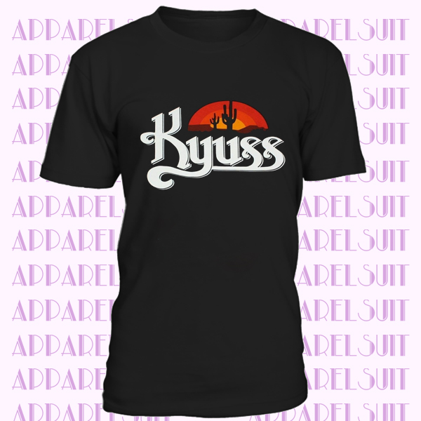 KYUSS BLACK WIDOW STONER ROCK QUEENS OF THE STONE AGE CLUTCH NEW BLACK T-SHIRT