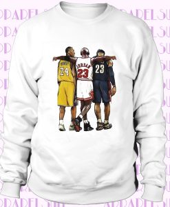 Kobe Bryant x Lebron James x Michael Jordan Legends Sweatshirt