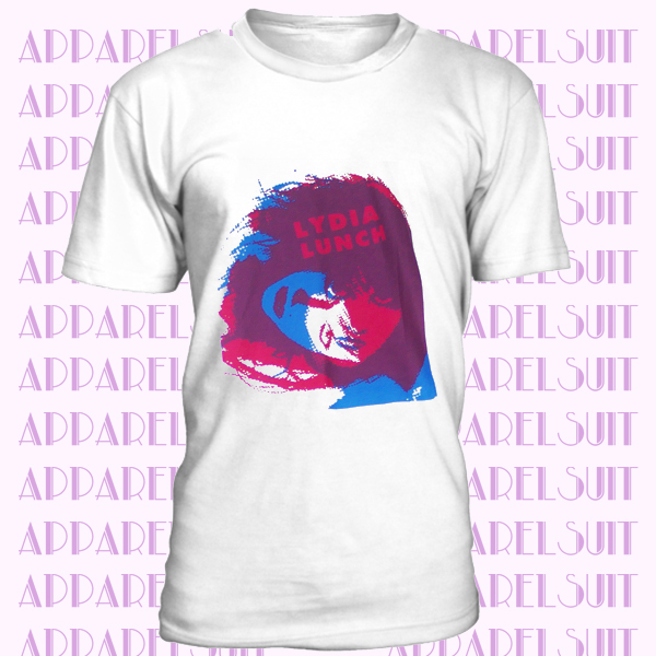 LYDIA LUNCH ART ROCK PUNK T-SHIRT