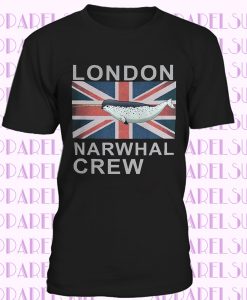 London Bridge Narwhal Tusk Hero Crew Meme Short-Sleeve Unisex T-Shirt