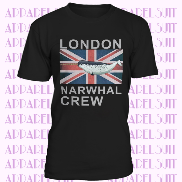 London Bridge Narwhal Tusk Hero Crew Meme Short-Sleeve Unisex T-Shirt