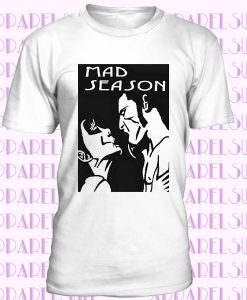 Mad Season Above Grunge Rock Music Retro Alice in Chains Unisex T Shirt