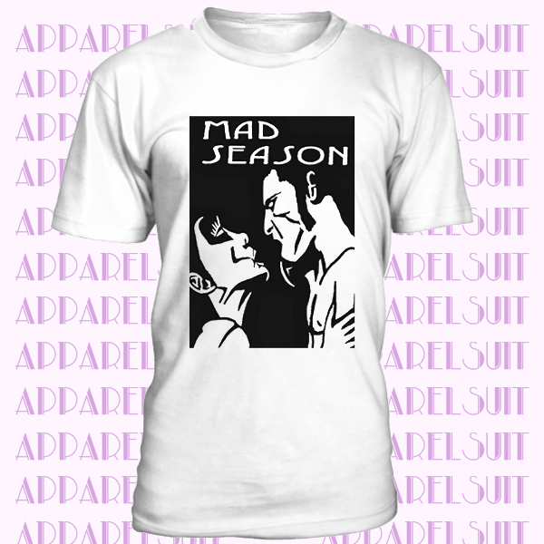 Mad Season Above Grunge Rock Music Retro Alice in Chains Unisex T Shirt