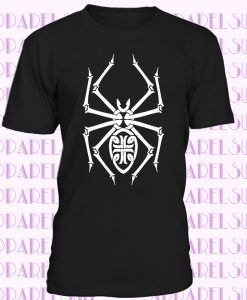 Mens Spider T Shirt tribal goth rock punk Lolth arachnid tarantula