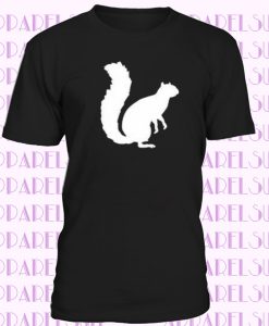 Modèle Écureuil - Squirrel T-Shirt à Motif Impression Haut Fun Design Imprimé