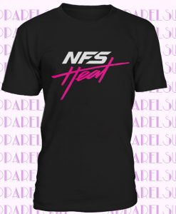 NFS Heat Shirt Need For Speed Racing Video Game Series Black T-shirt