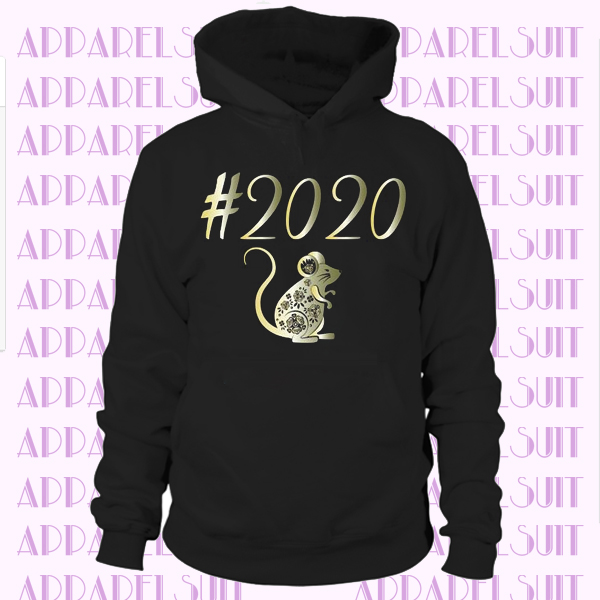 New Year's Shirt, Hoodie, New Year Tshirt, Chinese Zodiac Shirts, #2020, Year Of The Rat, 2020 hoodie, New Year's Eve hoodie, New Years Party