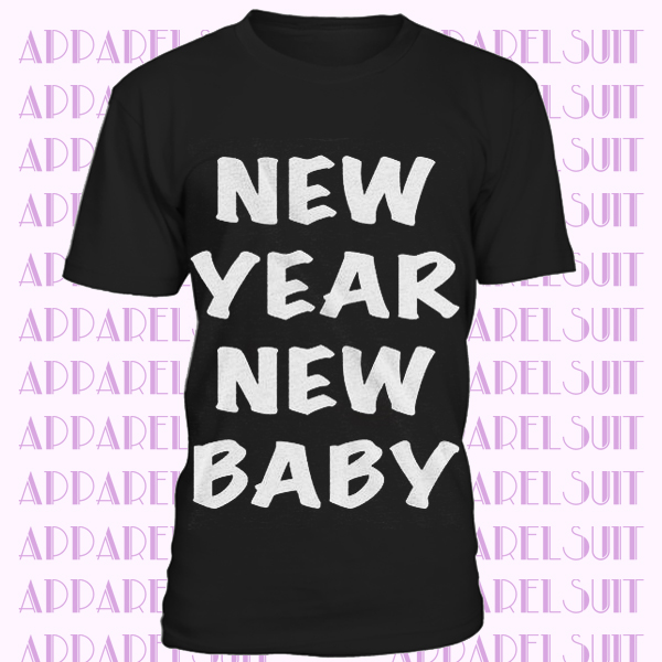 New Years T-shirt New Year New Baby Triblend Short Sleeve Tee Crewneck Unisex Adult Fit Southern Element Apparel