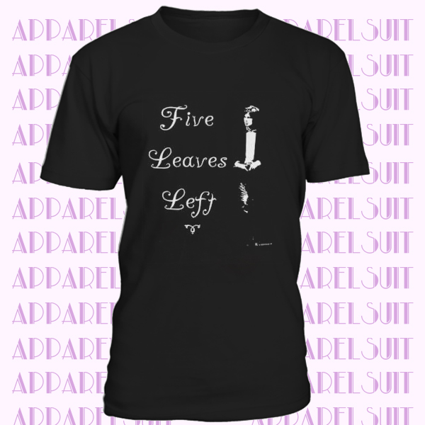 Nick Drake - Five Leaves Left - limited edition original design tribute t-shirt