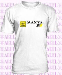 Opel Manta T-Shirt VARIOUS SIZES & COLOURS Car Enthusiast Vauxhall