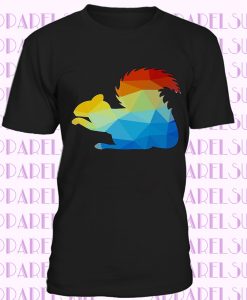 Origami Triangle Squirrel DaliaHands Men's T-Shirt