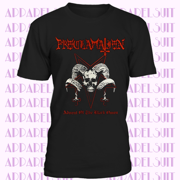 PROCLAMATION Advent of the black omen t shirt