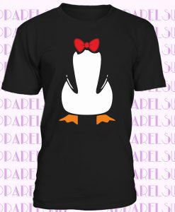 Penguin Suit T-Shirt - Funny t shirt fancy dress joke cute animal bow tie cool