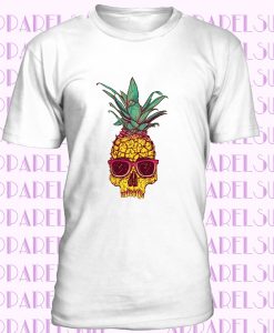 Pineapple Skeleton Men's Women's T-shirt