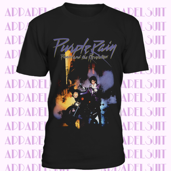 Prince 'Purple Rain' Pop Funk Soul R&B Music Official T-Shirt