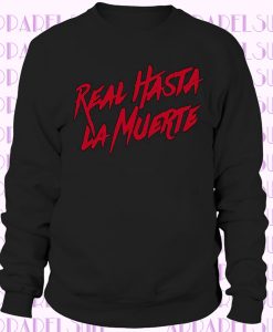 Real Hasta La Muerte Hoodie Anuel AA Album Sweatshirt Unisex