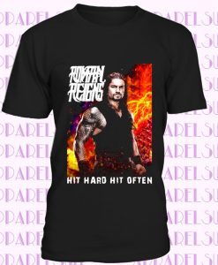 Roman-Reigns Tshirt Black New Men's T-Shirt