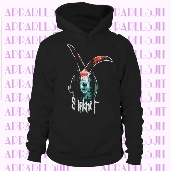 Slipknot Hoodie Graphic Goat Men's Black