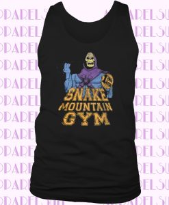 Snake Mountain Men's Tank Top Masters He Universe Gym Man Skeletor Anime Sports