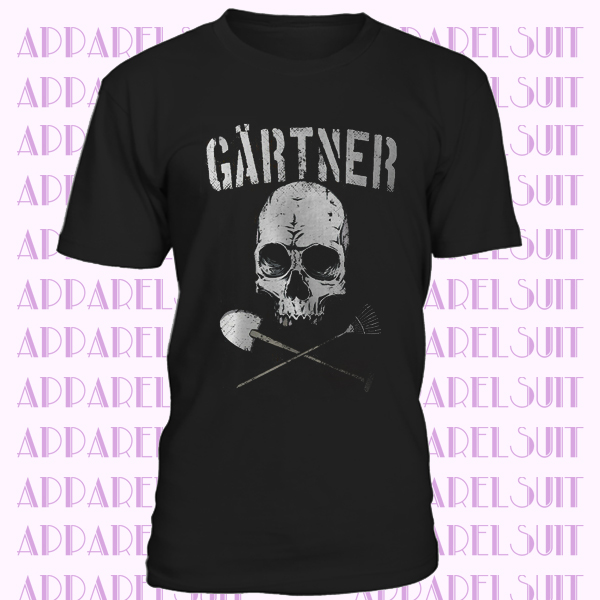 T-Shirt - Jardinier Tête de Mort -hobbygärtner Fun Jardin Homme