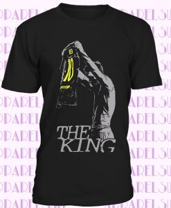 T-shirt for Lionel Messi fans new design The King Barcelona epic celebration