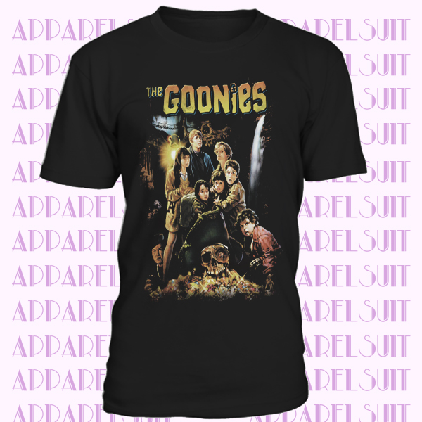THE GOONIES MOVIE T-SHIRT UNISEX FREE SHIPPING RETRO VINTAGE CULT COMEDY