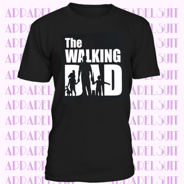 THE WALKING DAD MENS T SHIRT FUNNY NEW FATHER GIFT IDEA DEAD DARYL