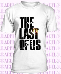 The Last Of Us white t shirt game top design - mens and kids sizes