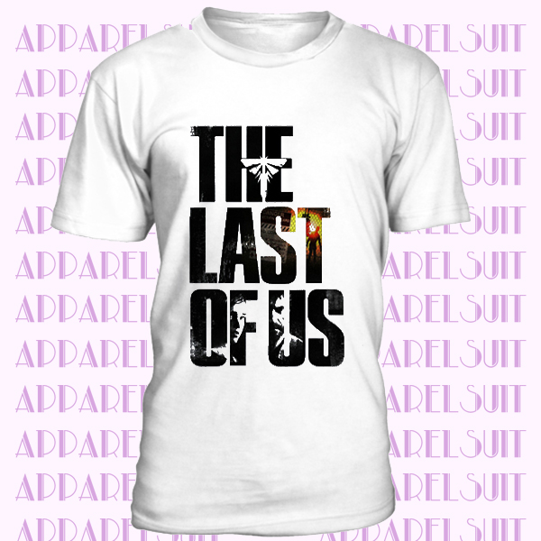 The Last Of Us white t shirt game top design - mens and kids sizes