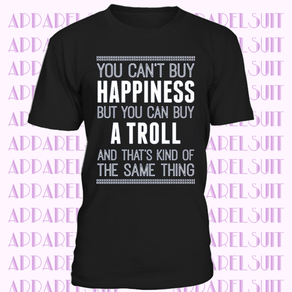 Troll Happiness Car Lover T Shirt