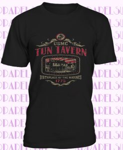 Tun Tavern-Marine Corps-American Military - Patriotic Short-Sleeve Unisex T-Shirt