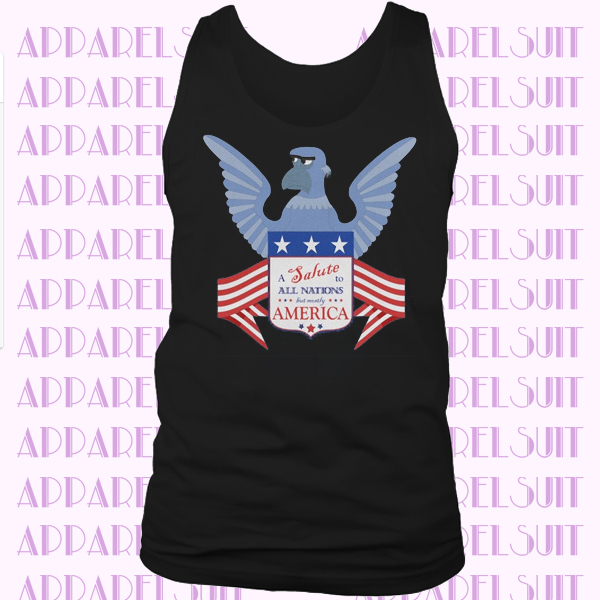 Unisex Salute to All Nations Tank Top
