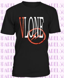 Unisex Vlone Friends T-shirt Mens Hip-hop Top Tee Shirts Casual Short Sleeves