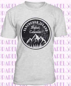 Vancouver Island T-Shirt, Unisex Shirts, West Coast Tee, Tops and Tees, Cute Shirt, Vancouver Island BC T-Shirt, Vintage Tee