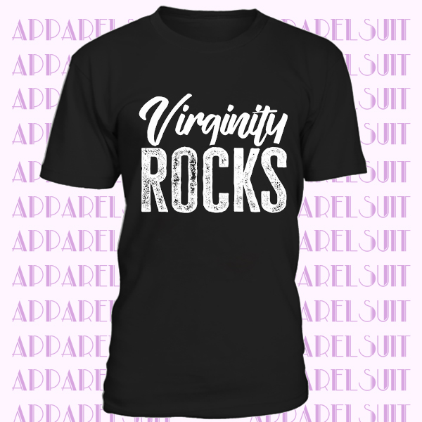 Virginity Rocks t-shirt