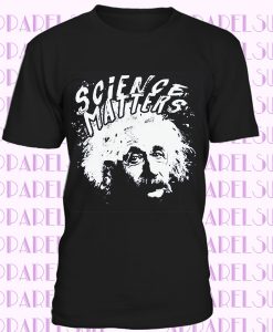 Womens Boyfriend Tee SCIENCE MATTERS relaxed jersey T-shirt