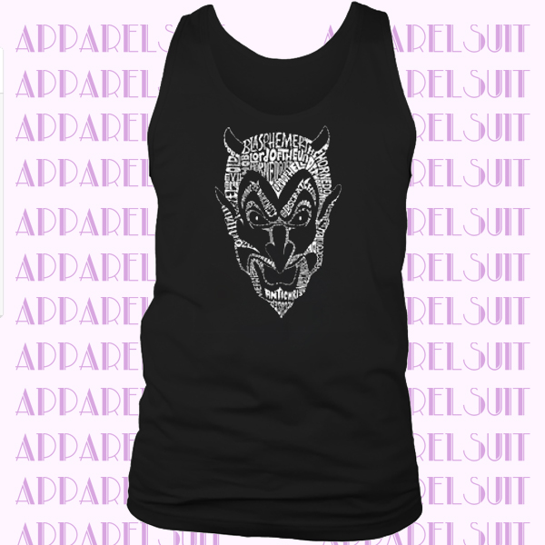 Women's Tank Top T-Shirt - Created using different names for Devil