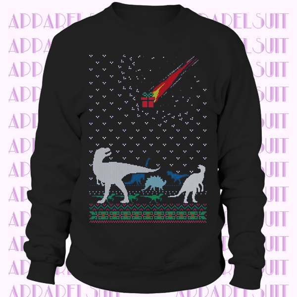 funny t-rex sweater for women and men, dinosaur Extinction Christmas sweater, Tyrannosaurus sweatshirt, dinosaur ugly