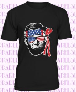 Abraham Lincoln Unisex Patriotic T-Shirt american flag shirt