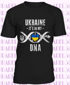 American Ukrainian T-Shirt American Ukrainian Ukraine Patriotic Nationality Tee Shirt